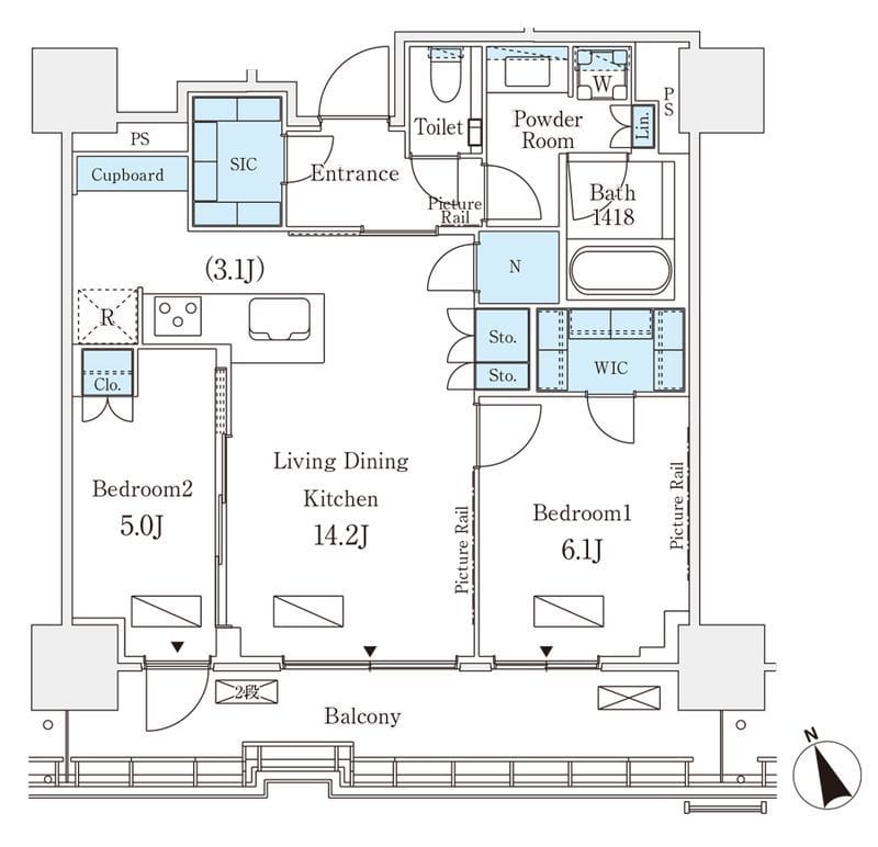 ロイヤルパークス品川 2406