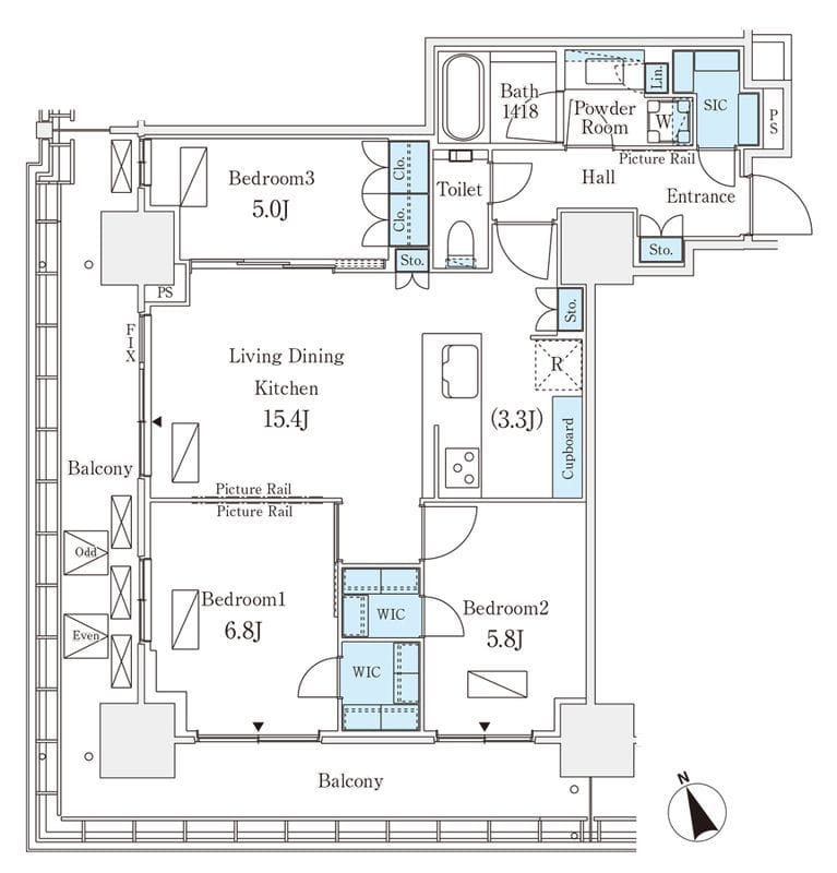 ロイヤルパークス品川 2507