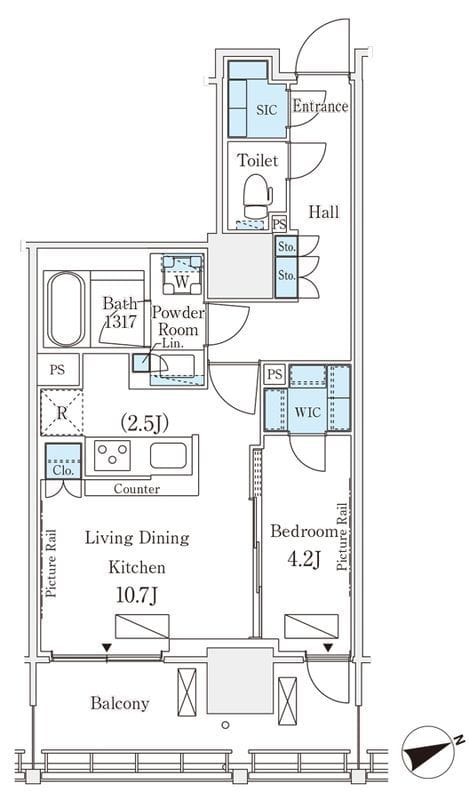 ロイヤルパークス品川 302