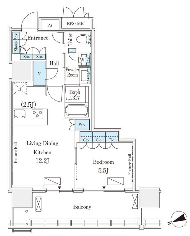 ロイヤルパークス品川 409