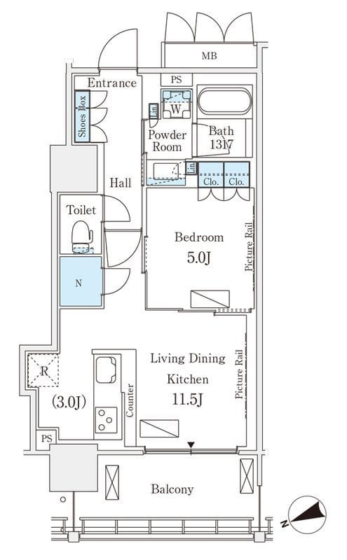 ロイヤルパークス品川 416