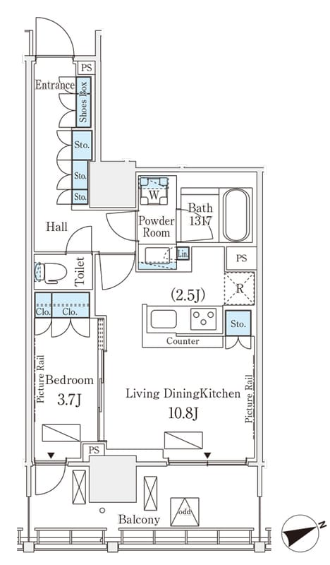 ロイヤルパークス品川 503