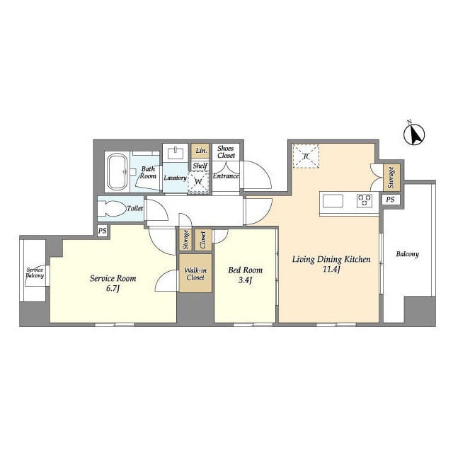 ドゥーエ南砂町 504