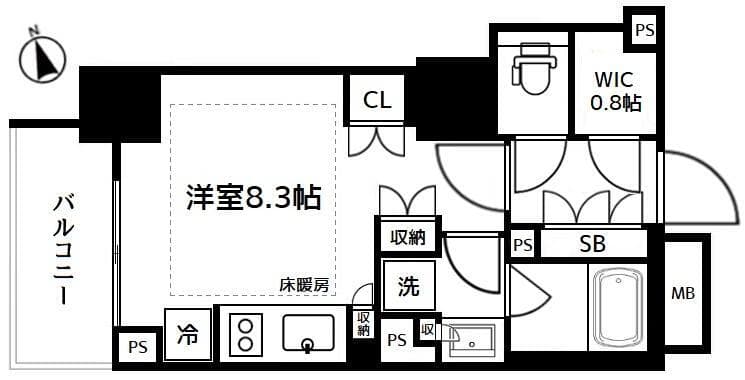 パークリュクス虎ノ門 202