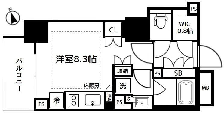 パークリュクス虎ノ門 202
