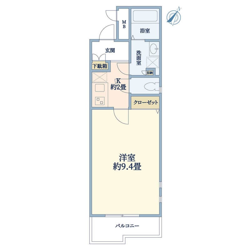 ソフィーナ上馬 205 間取り図