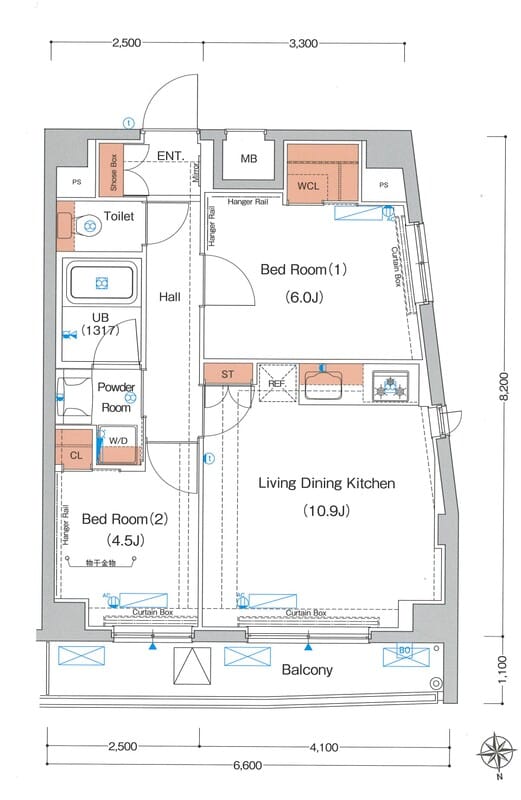 エストゥルース東高円寺 802