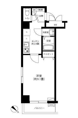 コスモリード日暮里レジデンス 505