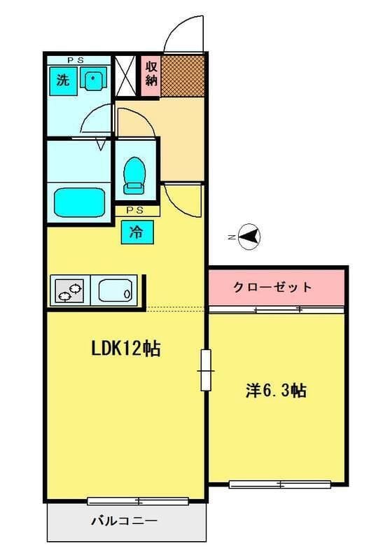 ノア 203 間取り図