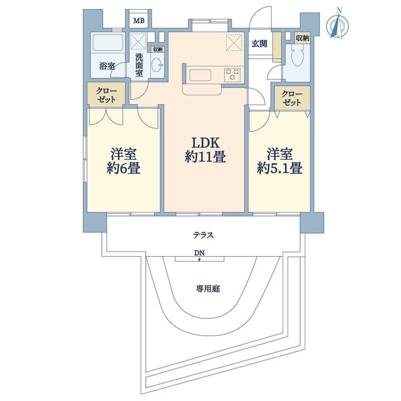メルシー用賀ウエストの写真