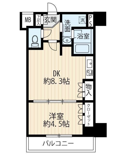 セジョリ大山 204 間取り図