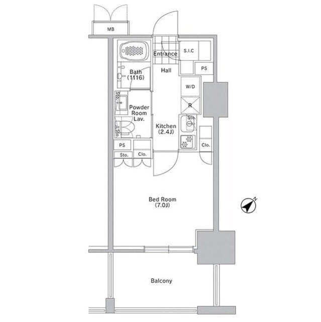 コンフォリア渋谷WEST 0702