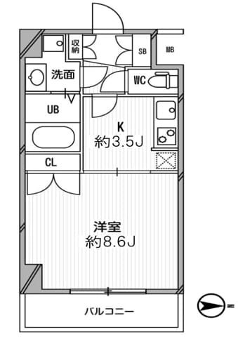 スペーシア高円寺Ⅰ 301
