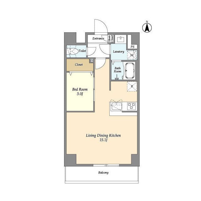 アルファコート谷在家 1002