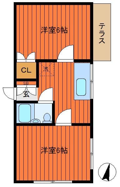 S-2015 101 間取り図