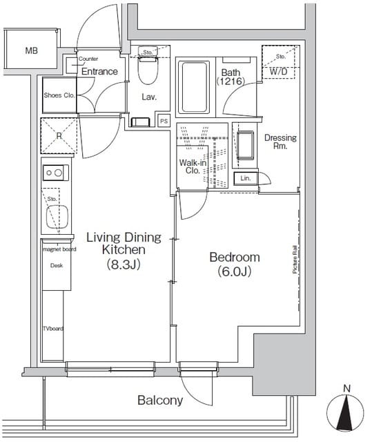ザ・パークハビオ亀戸 704
