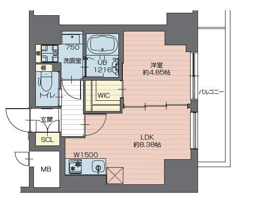 プレジオ西新井 1306
