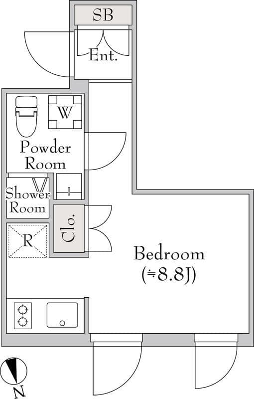 テラブリック南大井 102