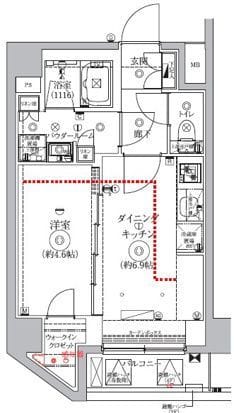 GENOVIA北池袋skygarden(ジェノヴィア池袋スカイガーデン) 501