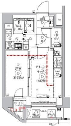 GENOVIA北池袋skygarden(ジェノヴィア池袋スカイガーデン) 601
