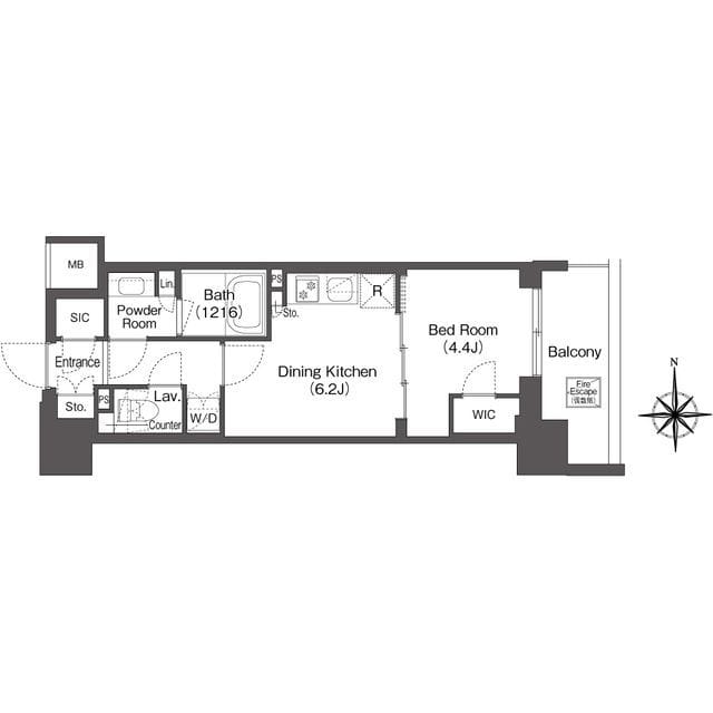 コンフォリア東新宿 0504