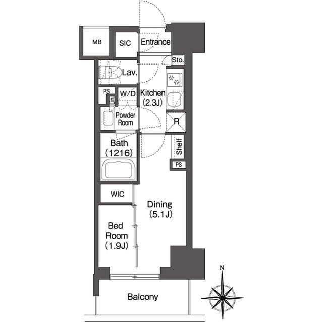 コンフォリア東新宿 0712