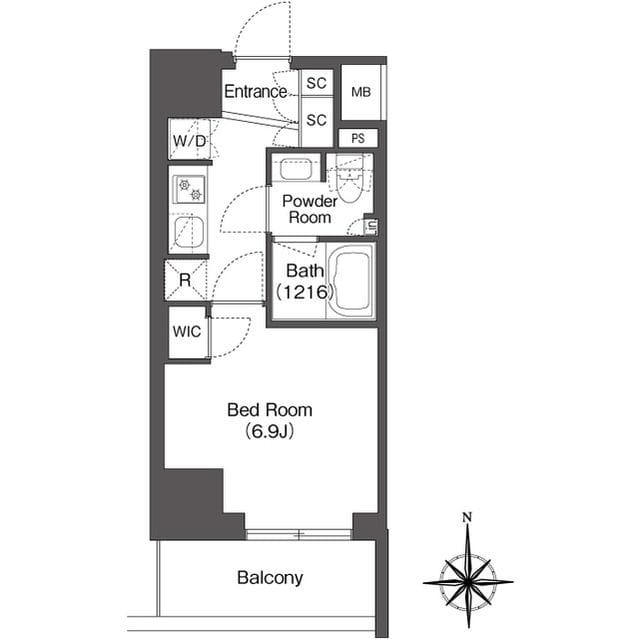 コンフォリア東新宿 1106