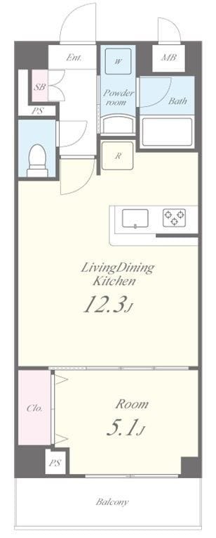 ベルヴィル品川西大井 602