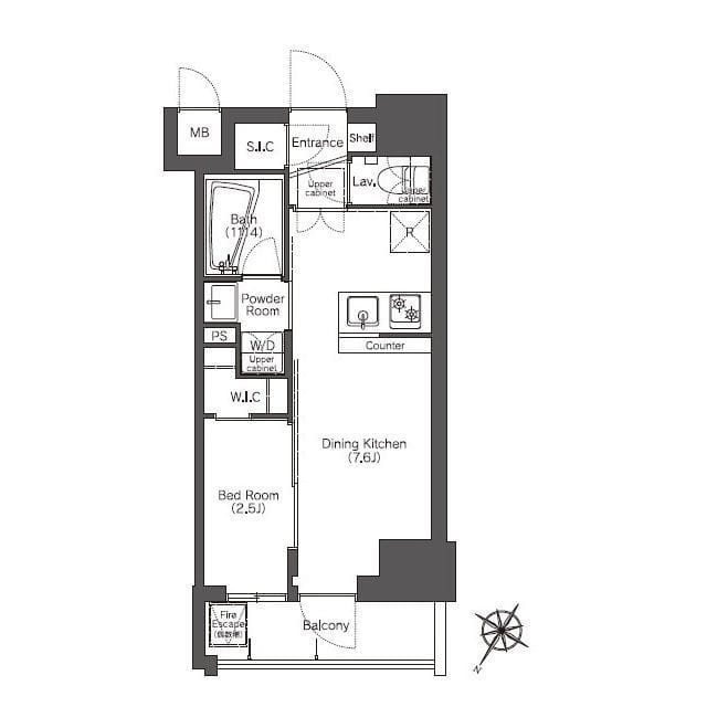 コンフォリア滝野川 0301