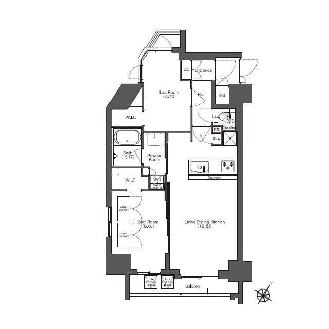 コンフォリア滝野川 0508