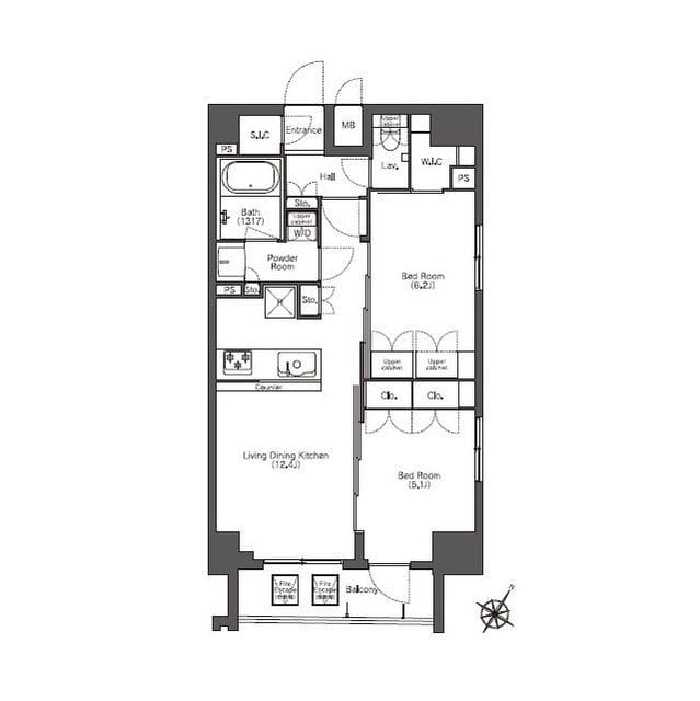 コンフォリア滝野川 1205