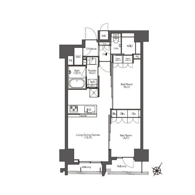 コンフォリア滝野川 1207