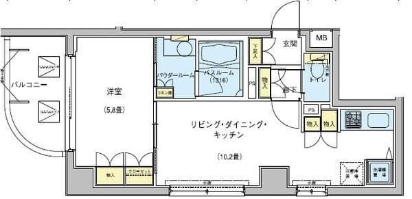 ドゥーエ五反田 704
