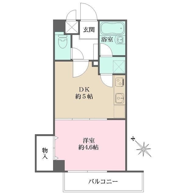 T’s garden目黒 203 間取り図