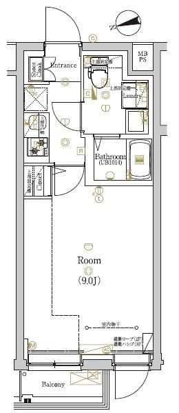 シャンファーレ東京ノース 302