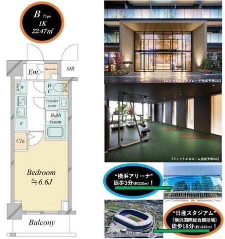 ドゥーエ新横浜 1109