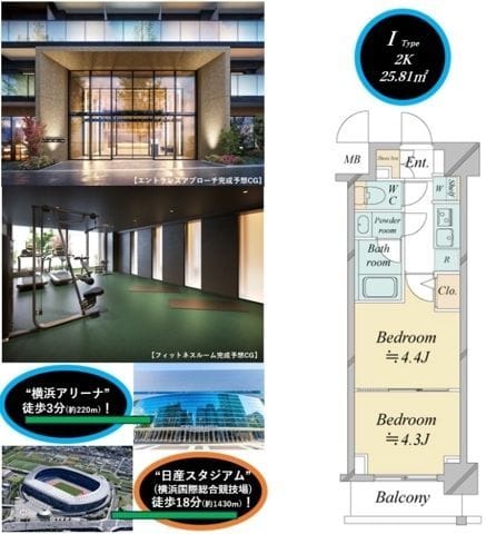 ドゥーエ新横浜の写真