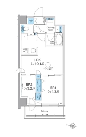 クレヴィアリグゼ西馬込 301