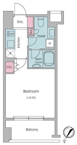 レジディア築地 0503