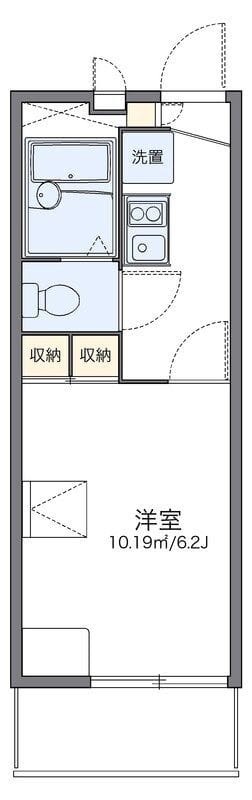 レオパレスエスタⅡ 303 間取り図