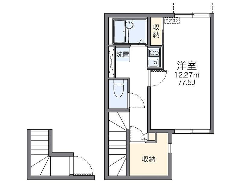 レオネクストKikushi 202 間取り図