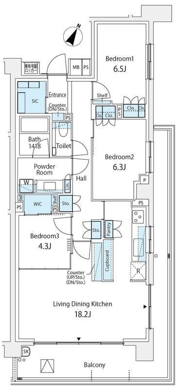 パークホームズ深沢七丁目 210