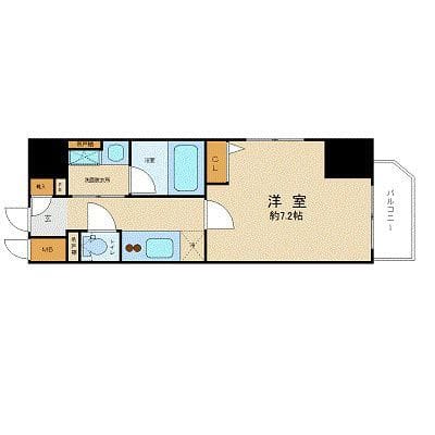 ZOOM九段下 403 間取り図