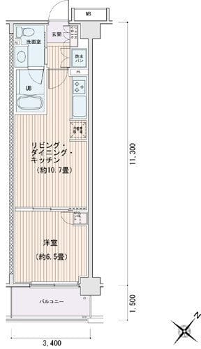 エスティメゾン豊洲レジデンスE 0621