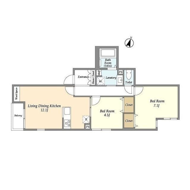 サンセリテ東が丘弐番館 202