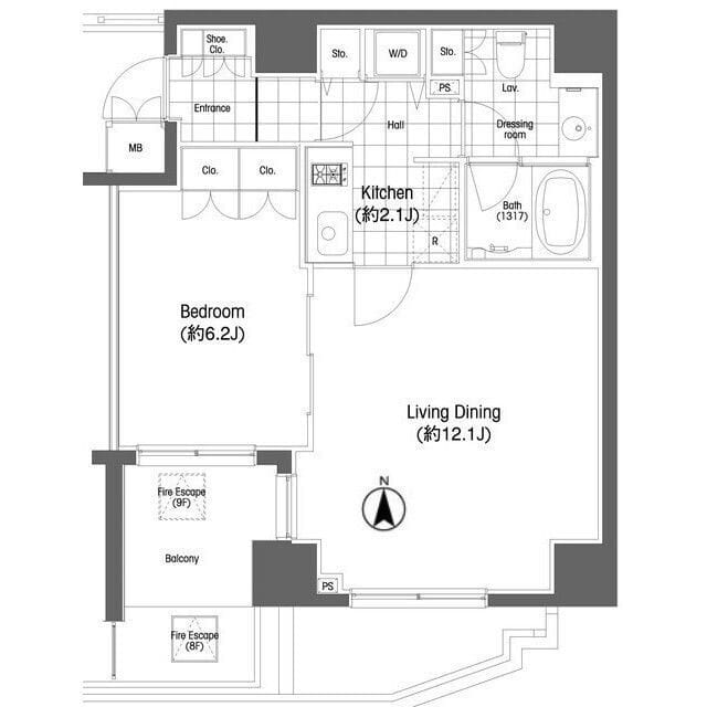 BPRレジデンス恵比寿 0802