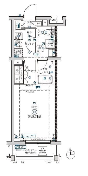 イアース小竹向原 207