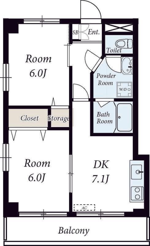 ヴァンテ久が原 202
