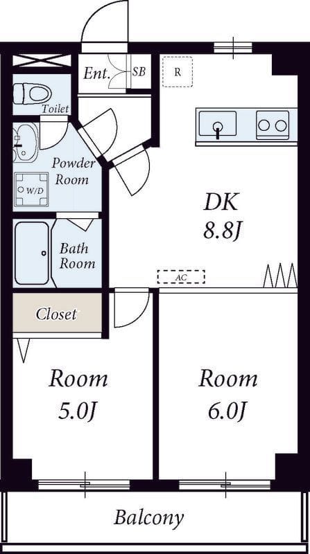 ヴァンテ久が原 303