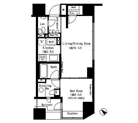 パークアクシス溜池山王 901